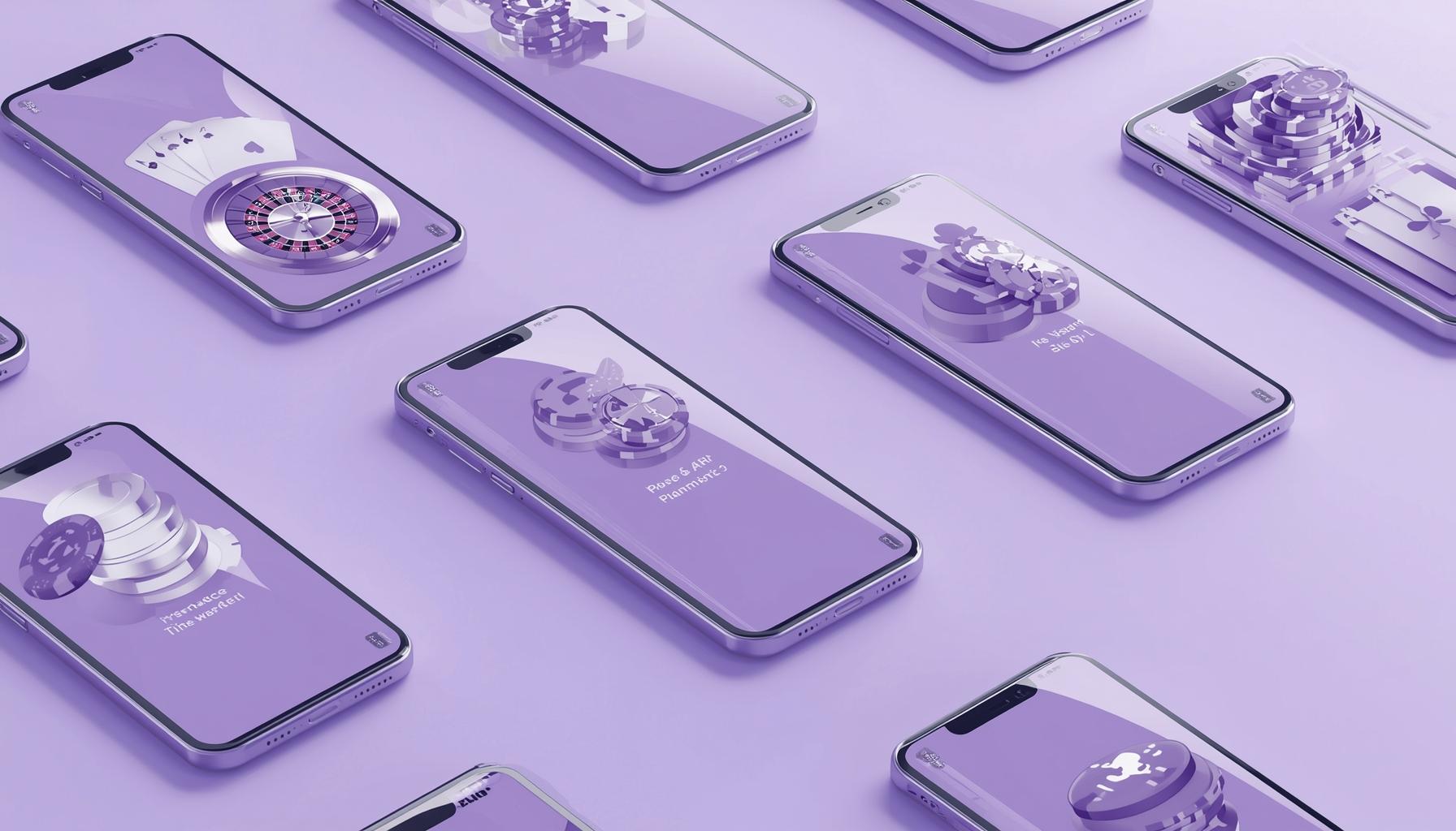 Beliebte Spiele auf iOS Casino Apps